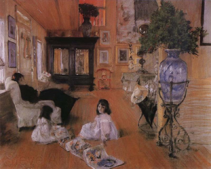 William Merritt Chase Hall Norge oil painting art